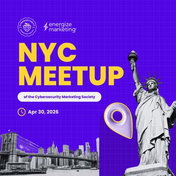 Cover Image for NYC Meetup of the Cybersecurity Marketing Society