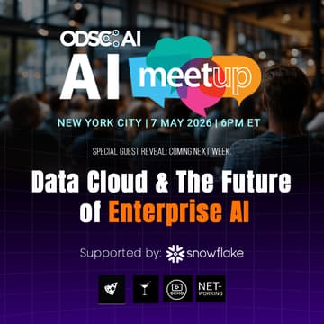 Cover Image for ODSC AI x Snowflake: Data Cloud & The Future of Enterprise AI
