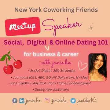 Cover Image for Free Coworking Session & Social, Digital, Online Dating Talk @ Serendipity Labs
