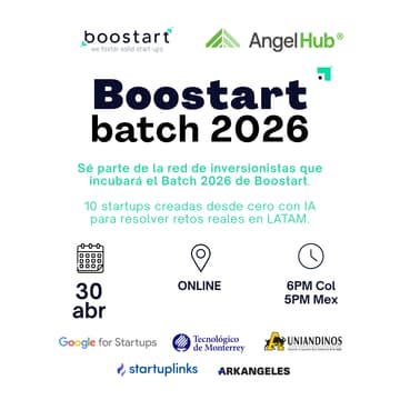 Cover Image for Boostart batch 2026 - Online