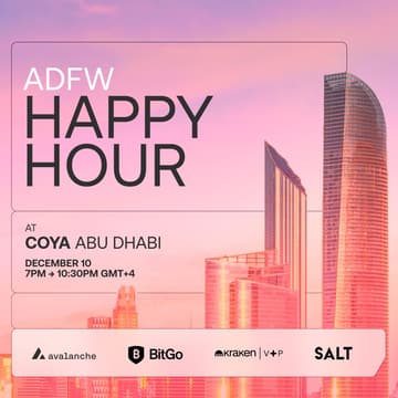 Cover Image for Avalanche x BitGo x SALT x Kraken VIP: ADFW Happy Hour