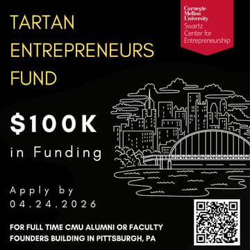 Cover Image for Tartan Entrepreneurs Fund 2026 Info Session