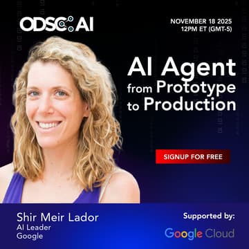 Cover Image for WEBINAR "AI Agent from Prototype to Production"