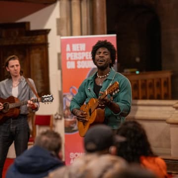 Cover Image for Audio Inclusive Gig with Madeleine Thorp & Caleb Kunale