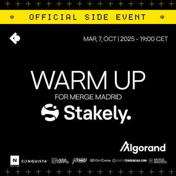 Úvodní obrázek pro Warm up Merge Madrid by Stakely