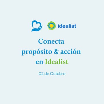 Cover Image for Conecta propósito & acción en Idealist.org