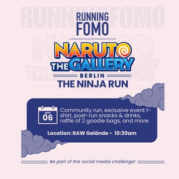 Cover Image for 🌀 Ninja Run — NARUTO x Running FOMO