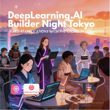 Cover Image for DeepLearning.AI Global Builder Night — Tokyo