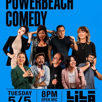 Cover Image for PowerBeach Open Mic Comedy @ Lila's Molino