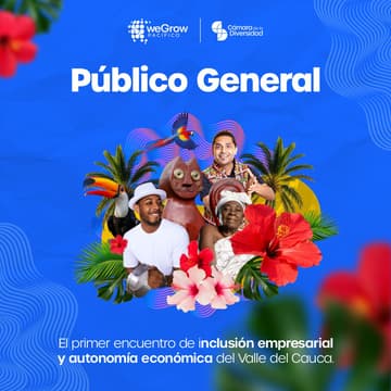 Cover Image for Inscripciones weGrow Pacífico - Público General