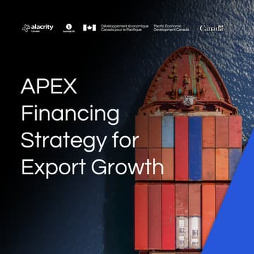Cover Image for Financing Strategy for Export Growth | APEX