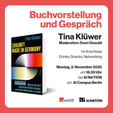 Cover Image for Buchvorstellung und Gespräch mit Tina Klüwer