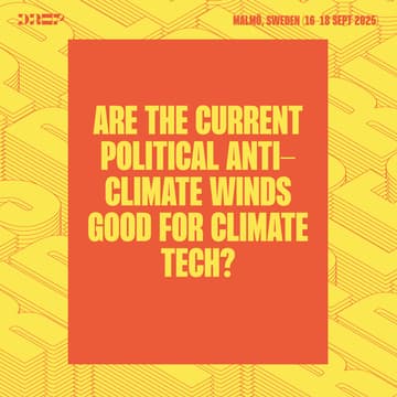 Cover Image for Are the current political anti-climate winds good for climate tech?