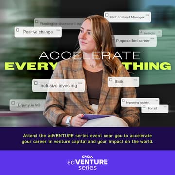 Cover Image for Join US! Learn about a Career in Venture Capital -  adVENTURE with CVCA at University of Calgary