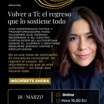 Cover Image for Volver a ti: el regreso que lo sostiene todo