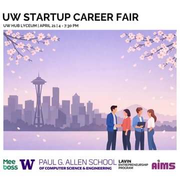 Cover Image for UW Startup Career Fair - Company Registration