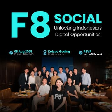 Cover Image for F8 Social: Let's Unlock Indonesia's Digital Hustle!