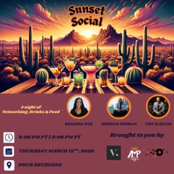 Cover Image for Sunset Social | Q1 GTM Mixer