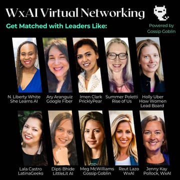 Cover Image for WOMEN x AI Virtual Networking  - Asynchronous