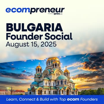 Cover Image for Bulgaria EcomFounder Social Aug 2025