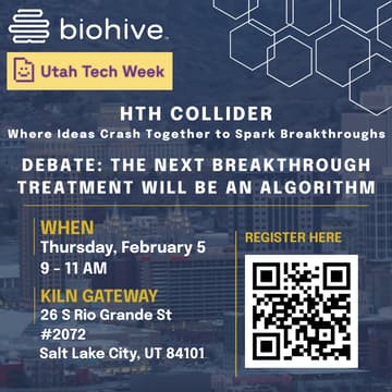 Cover Image for Utah Tech Week: BioHive's HTH Collider