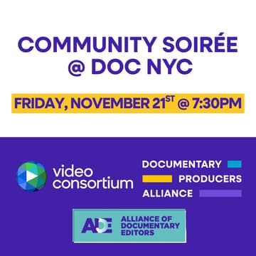 Cover Image for Community Soirée at DOC NYC