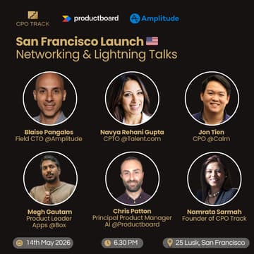 Cover Image for CPO Track San Francisco Launch: An Evening of Networking & Lightning Talks 💥