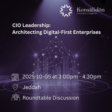 Cover Image for CIO Leadership: Architecting Digital-First Enterprises