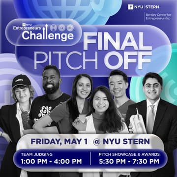 Cover Image for 2026 NYU Entrepreneurs Challenge: Final Pitch-Off & Awards Ceremony