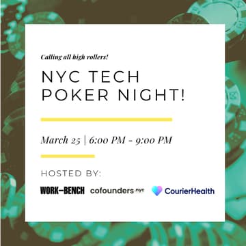 Cover Image for NYC Tech Poker Night with Work-Bench and Courier Health