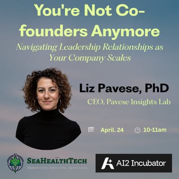 Cover Image for You're Not Co-founders Anymore: Navigating Leadership Relationships as Your Company Scales