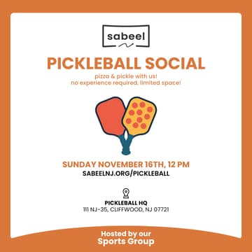 Cover Image for Sabeel - Community Pickleball Social