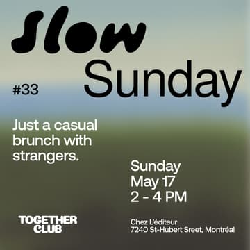 Cover Image for Slow Sunday #33 – Chez L'Éditeur