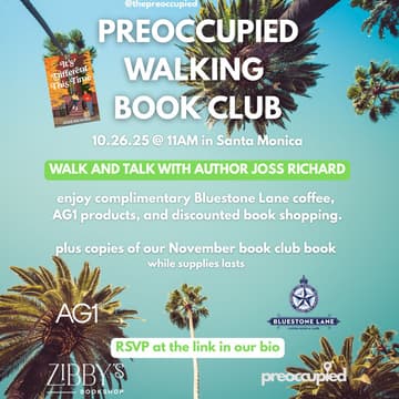 Cover Image for Preoccupied Walking Book Club with Joss Richard
