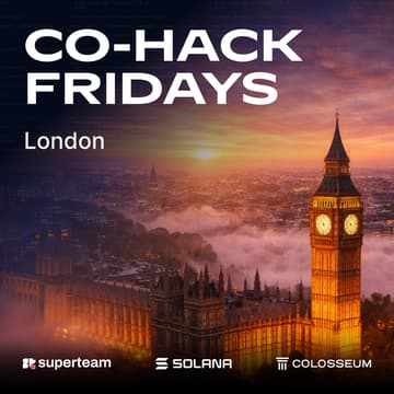 Cover Image for Co-Hack Fridays : London Chapter