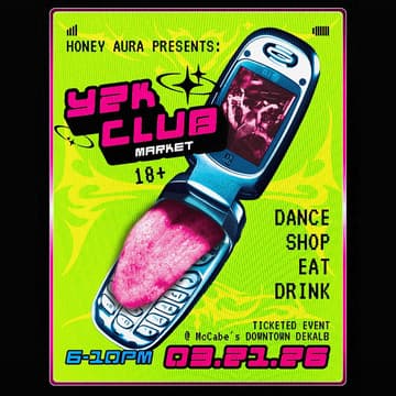 Cover Image for Honey Aura presents - 2000’s Themed Club Market