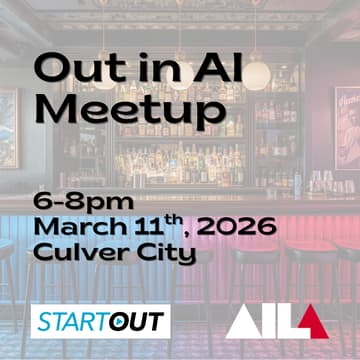 Cover Image for Out in AI Tech Meetup:  Builders, Founders & Operators
