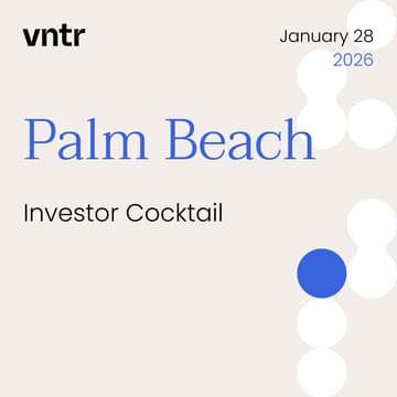 Cover Image for VNTR Investor Cocktail Palm Beach