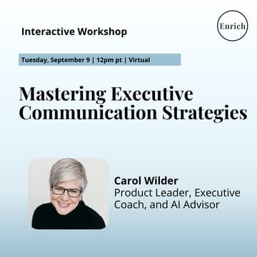 Cover Image for Mastering Executive Communication Strategies with Carol Wilder