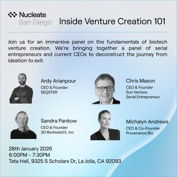 Cover Image for Nucleate SD: Inside Venture Creation 101