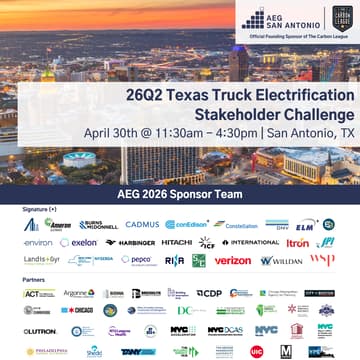 Cover Image for AEG San Antonio 26Q2 Texas Truck Electrification Stakeholder Challenge
