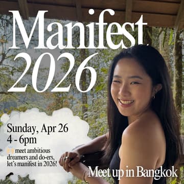 Cover Image for Matcha & Manifest 2026 🇹🇭✨🍵