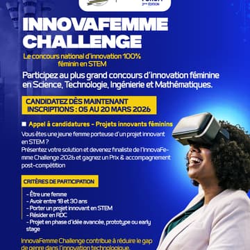 Cover Image for InnovaFemme Chamlenge By WOMEN IN STEM FORUM 2026