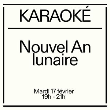 Cover Image for Karaoké : Nouvel An lunaire 🧧
