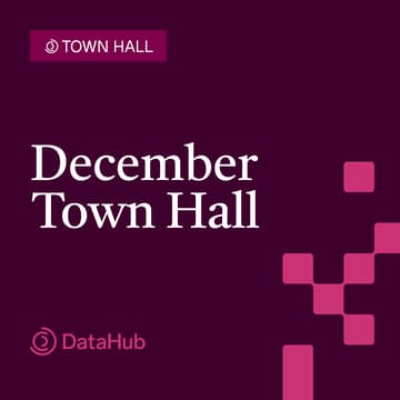 Cover Image for DataHub December Town Hall