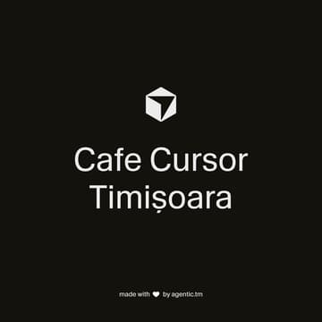 Cover Image for Café Cursor Timișoara