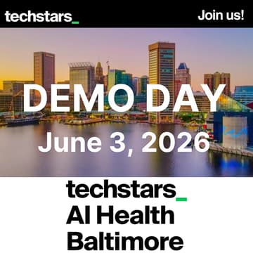 Cover Image for Techstars AI Health Baltimore Demo Day