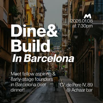 Cover Image for Dine & Build - Barcelona edition