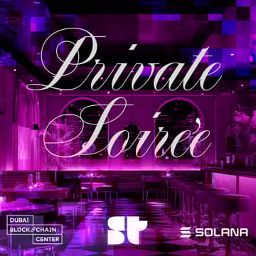 Cover Image for Private Soirée: Superteam UAE x Solana x Dubai Blockchain Center
