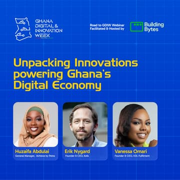 Cover Image for Road to GDIW Webinar: Unpacking Innovations powering Ghana’s Digital Economy